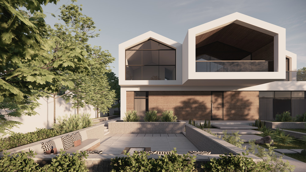 picture no. 2 ofVilla No 25 project, designed by Ahmad Ghodsimanesh & Partners